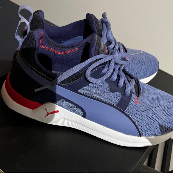 Puma Blue Athletic Sneakers NWOT - Picture 4 of 5